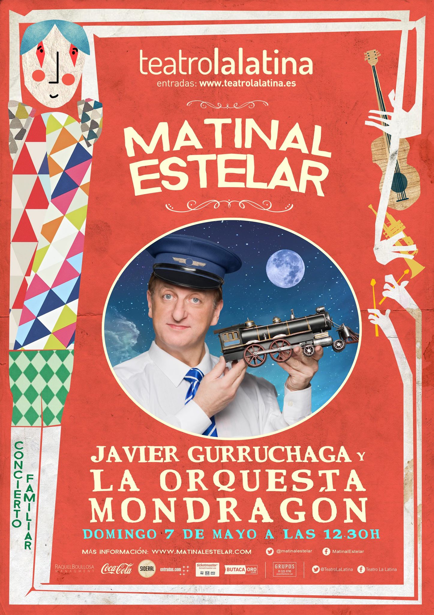 MATINAL ESTELAR: Javier Gurruchaga y La Orquesta Mondragón