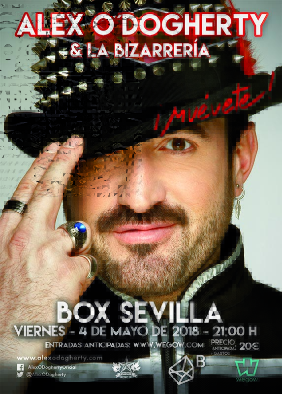 Alex O´Dogherty y la Bizarrería concierto Sevilla
