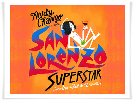 Andy Chango estrena su ópera rock “San Lorenzo Superstar”