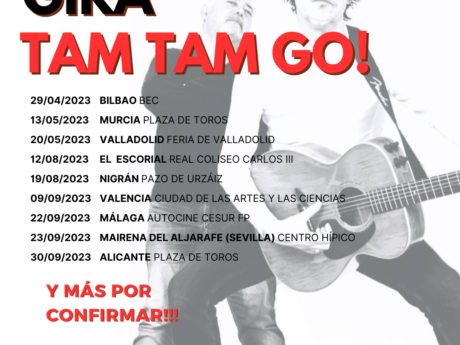Tam Tam GO! anuncian las fechas de su gira